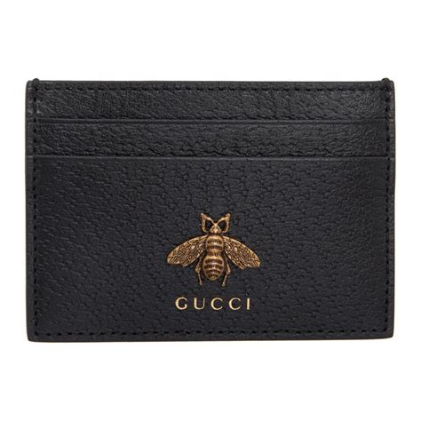 gucci bee card holder replica|gucci card holder sale clearance.